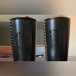 HTF Starbucks Ceramic Studded Set